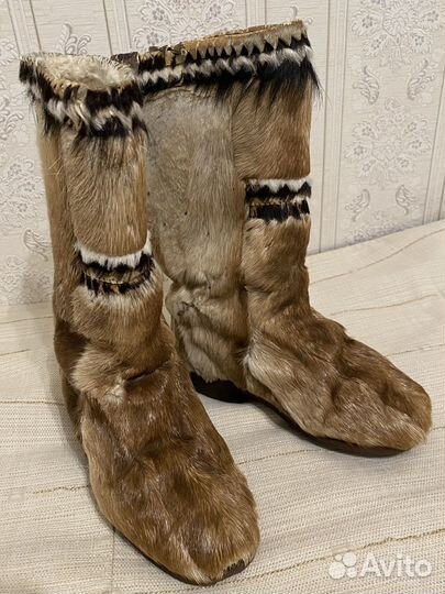 Унты меховые из Сибири. Размер 36-37