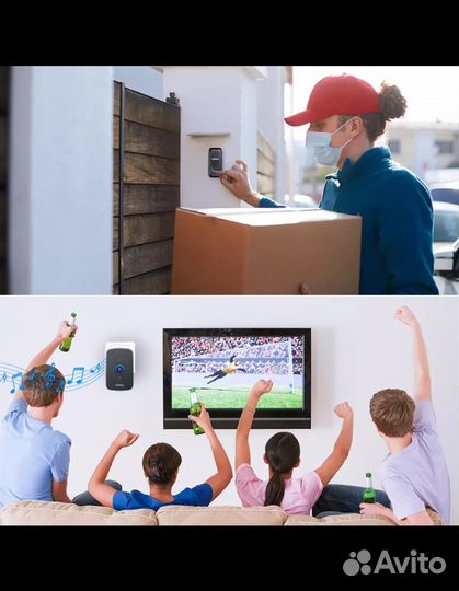 Уличный беспроводной звонок (новый )