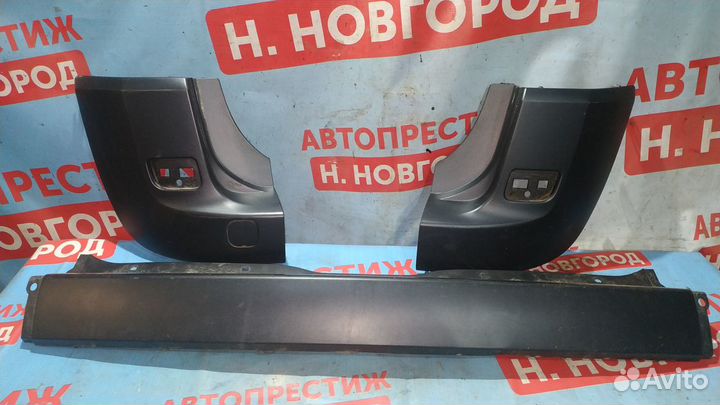 Задний бампер Рено Сценик 2