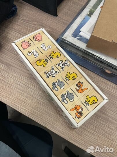 Домино деревянное