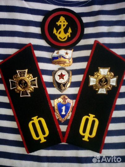 Знак За борьбу с пиратами Сомали Погоны вмф СССР