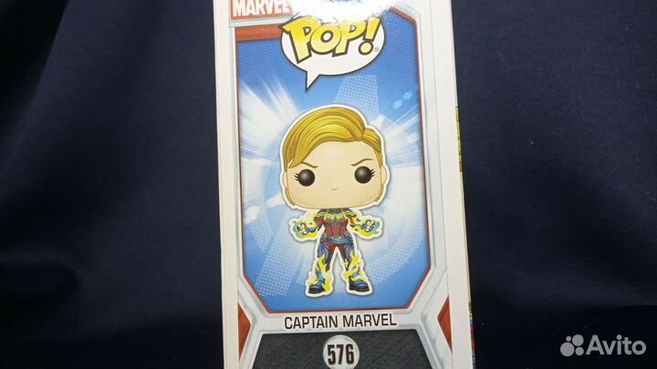 Funko Pop Капитан Марвел с короткими волосами