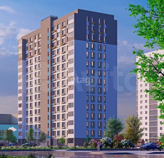 Квартира-студия, 29,8 м², 1/15 эт.