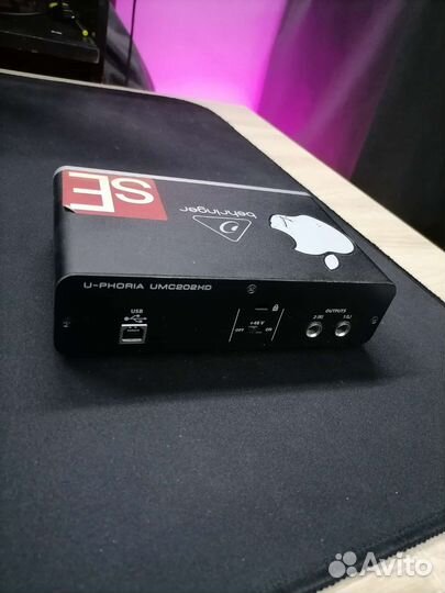 Звуковая карта behringer umc202hd