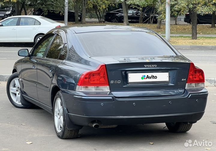 Volvo S60 2.4 AT, 2004, 295 000 км