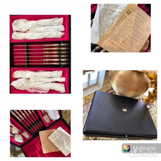 Мельхиоровые ложки СССР