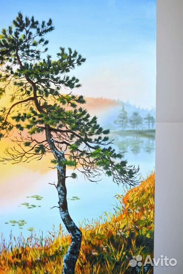Картина маслом пейзаж