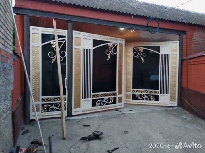 Кованные ворота