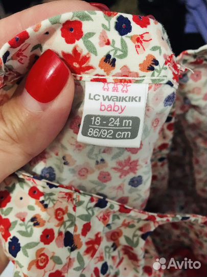 Платье для девочки 86 92