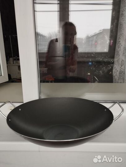 Сковорода -вок, tefal и аллюминиевые