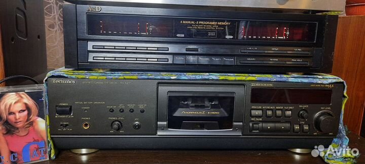 Кассетная дека technics rs az7