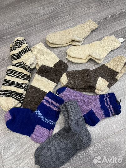 Шерстяные носки, 36-43