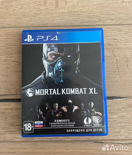 Mortal kombat xl ps4 диск