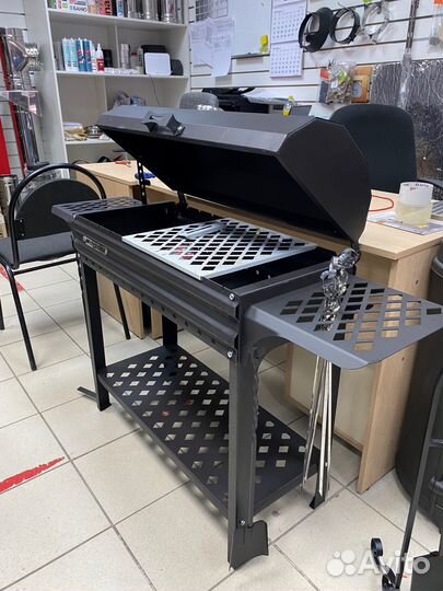 Мангал с крышкой Пегас Пикник 2