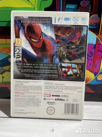 The Amazing Spider-Man 2 Игра Nintendo Wii