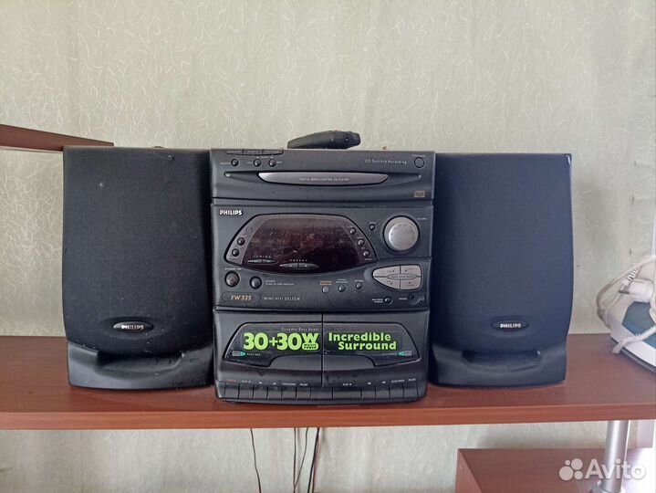 Музыкальный центр philips бу