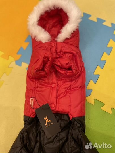 Зимний комбинезон для маленькой собаки