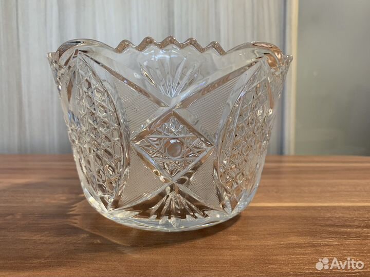 Хрустальные салатники СССР