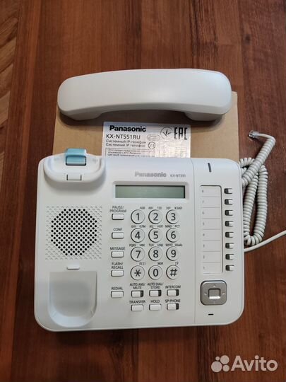 Системный IP-телефон Panasonic KX-NT551RU