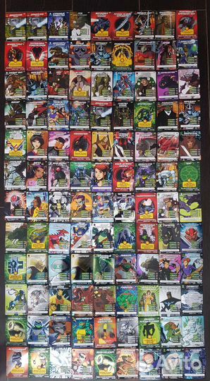 Коллекция карточек Черепашки Нинзя боевая четвёрка