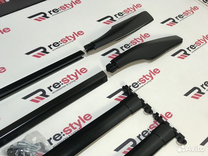 Рейлинги Lexus Rx 330/400 Черные Комплект