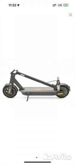 Электросамокат Ninebot KickScooter Max G30P black