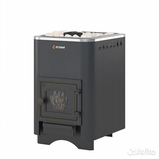 Печь Для Бани везувий Русичъ Антрацит 16 (дт-3) б