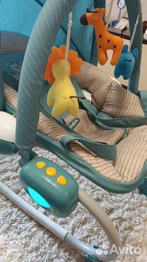 Качели и шезлонги для малышей babyton