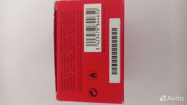 Парфюмерная вода narciso rodriguez narciso rouge