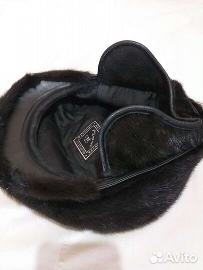 Норковая мужская кепка