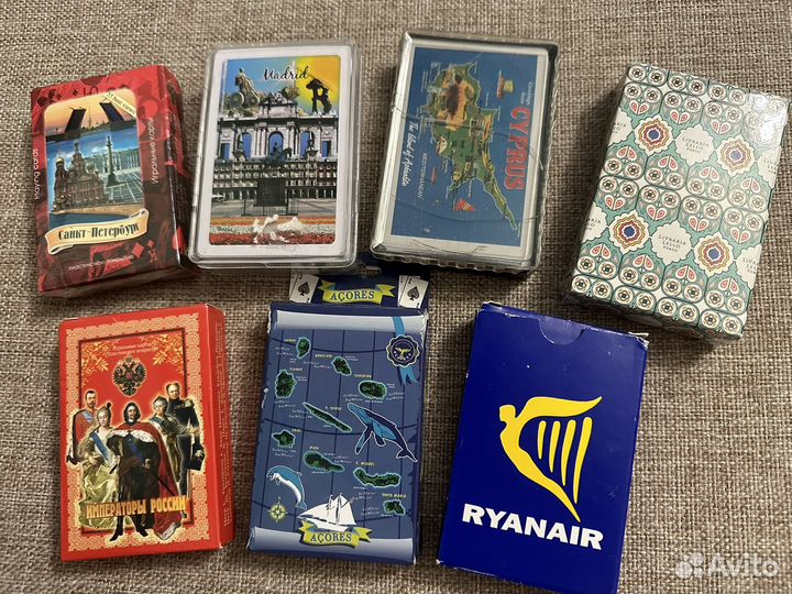 Игральные карты из путешествий