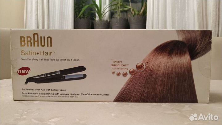 Выпрямитель Утюжок Щипцы Стайлер Braun Satin Hair