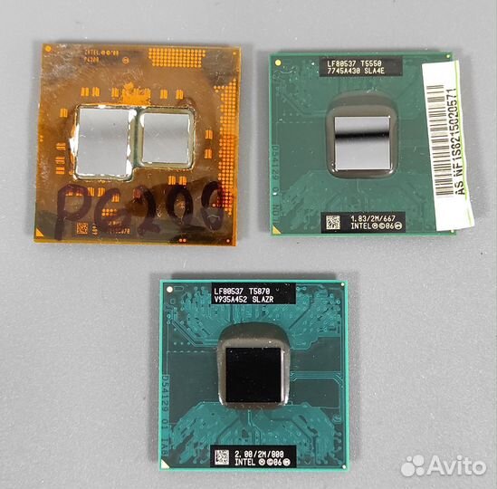 Процессоры Intel и AMD для ноутбуков