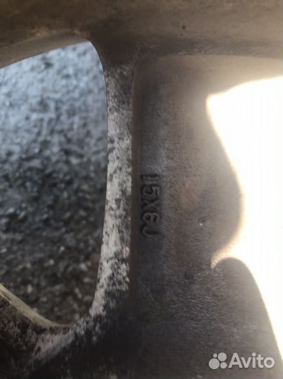Колеса в сборе r15 зимние 5 100