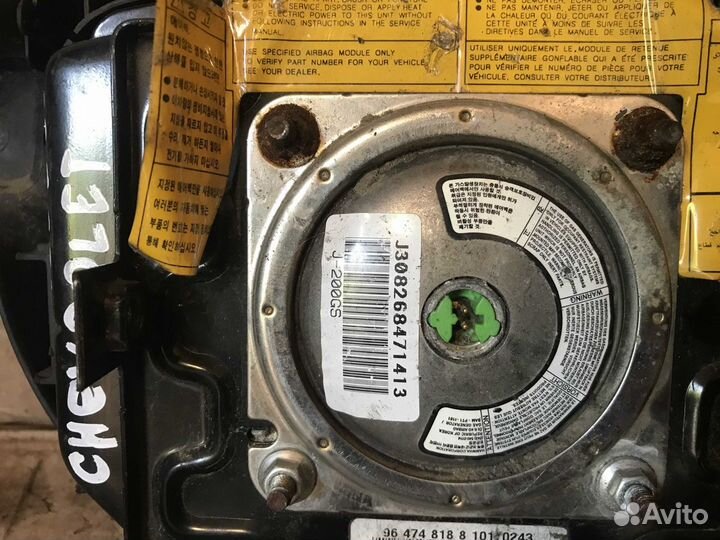 Подушка безопасности Srs airbag Chevrolet Lacetti