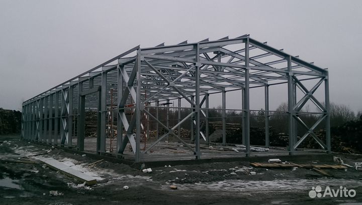 Строительство Ангаров