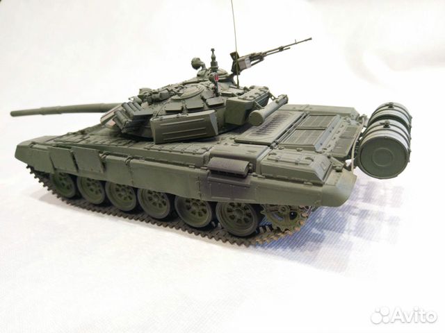 Модель танка Т-72Б мод. 1989г
