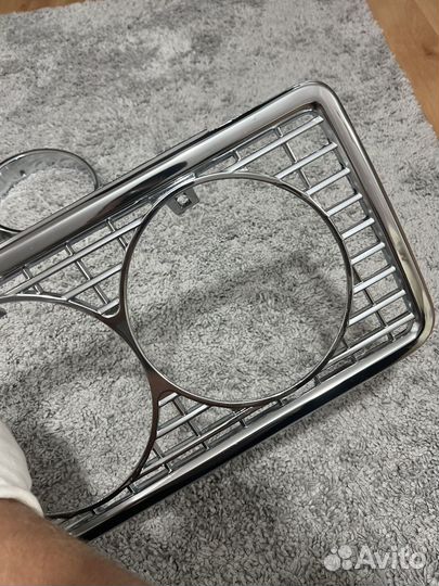 Ваз 2103 новая половинка хром решетки левая