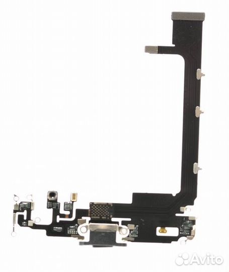 Шлейф iPhone 11 Pro Max разъем зарядки/микрофон