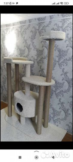 Когтеточка домик для кошки
