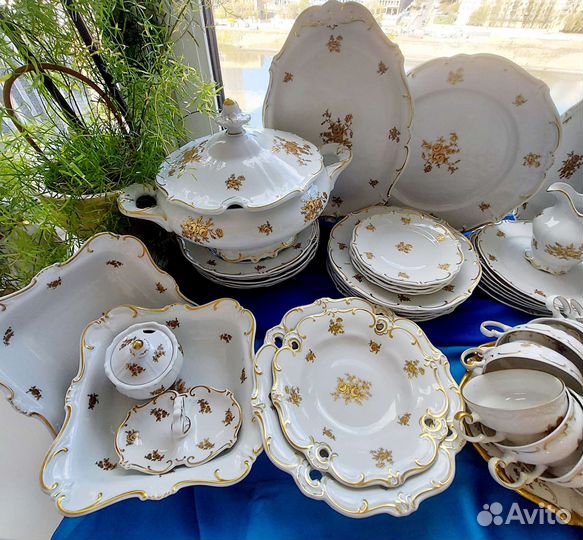 Предметы столового сервиза Германия. Ваймер