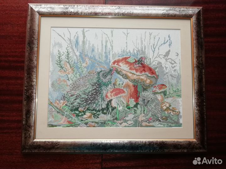 Картина вышитая крестиком
