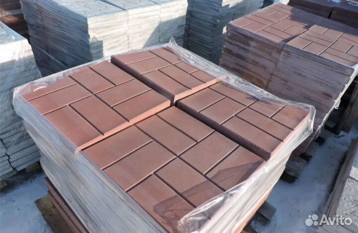 Тротуарная плитка эконом 8 кирпичей