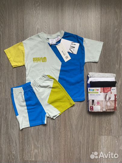 Одежда для девочки пакетом 86 92 размер