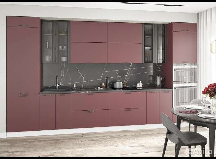 Кухня с барной стойкой