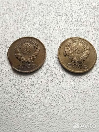 1 копейка. Брак