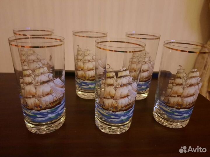 Стаканы Богемия.Чехословакия