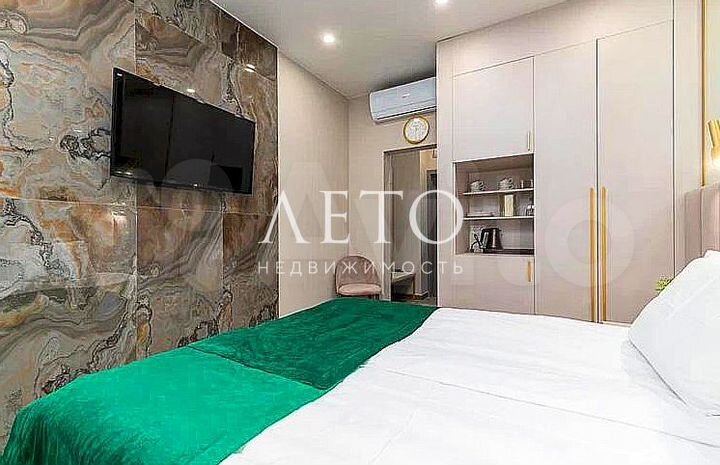 1-к. апартаменты, 16,3 м², 2/5 эт.