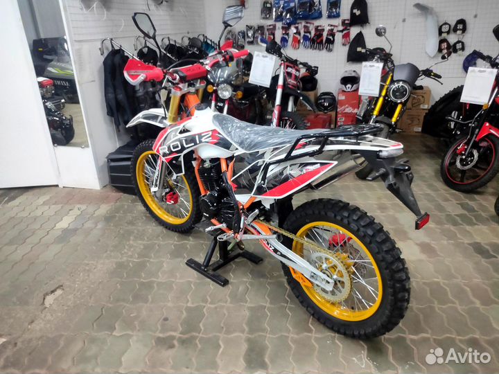 Дорожный мотоцикл Roliz Sport 007 с птс: 250 см и надежная сборка для комфорта