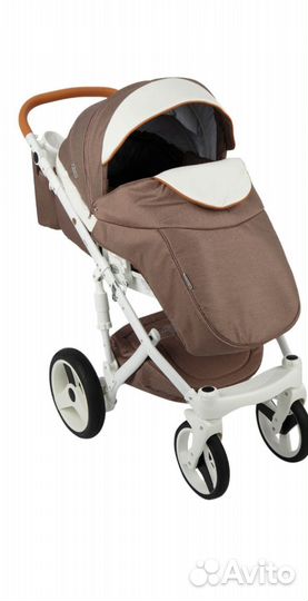 Коляска adamex 3 в 1 бу